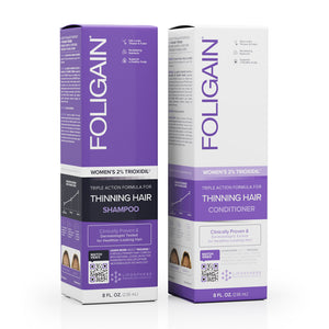 FOLIGAIN Hair Growth Shampoo + Conditioner Kit For Women - FOLIGAIN JAPAN