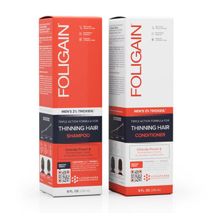 FOLIGAIN Hair Growth Shampoo + Conditioner Kit For Men - FOLIGAIN JAPAN