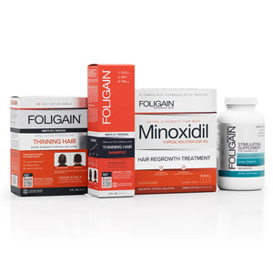 FOLIGAIN Men's Hair Regrowth Kit - FOLIGAIN JAPAN