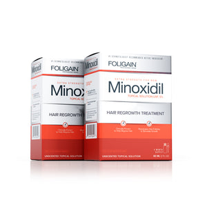 FOLIGAIN Minoxidil 5% Hair Regrowth Treatment For Men 2 Month Supply - FOLIGAIN JAPAN