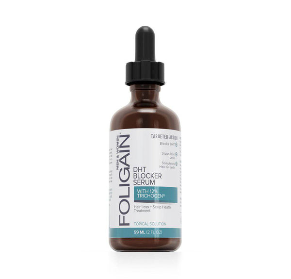 FOLIGAIN Hair Regrowth DHT Blocker Serum with 12% Trichogen® - FOLIGAIN JAPAN