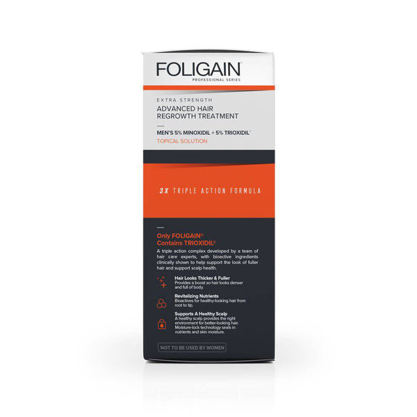 FOLIGAIN Advanced Hair Regrowth For Men Minoxidil 5% + Trioxidil 5% - FOLIGAIN JAPAN