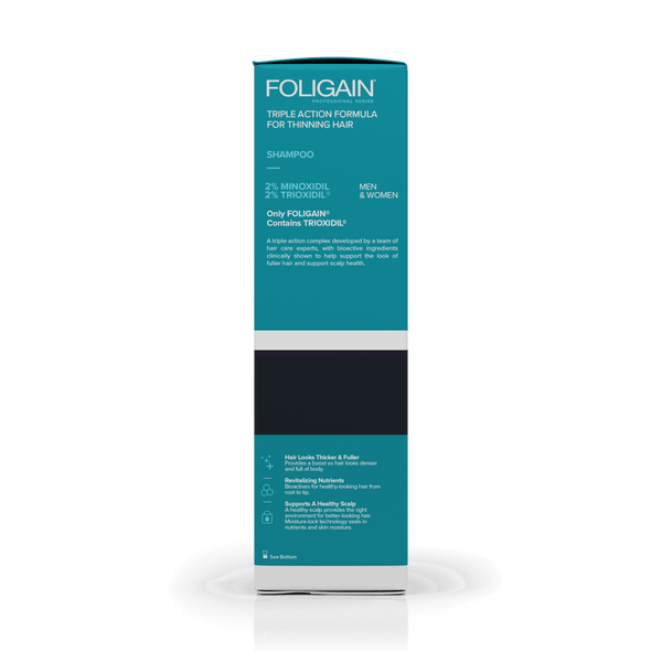 FOLIGAIN Advanced Hair Regrowth Hair Shampoo Minoxidil 2% - FOLIGAIN JAPAN