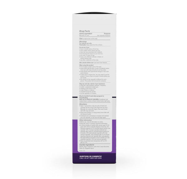 FOLIGAIN Minoxidil 2% Hair Regrowth Foam For Women 3 Month Supply - FOLIGAIN JAPAN