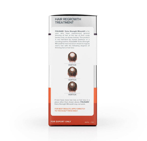 FOLIGAIN Minoxidil 5% Hair Regrowth Treatment For Men One Month Supply - FOLIGAIN JAPAN