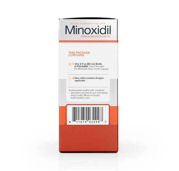 FOLIGAIN Minoxidil 5% Hair Regrowth Treatment For Men One Month Supply - FOLIGAIN JAPAN