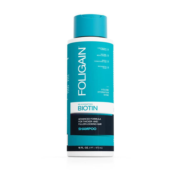 FOLIGAIN Rejuvenating Biotin Shampoo 473ml - FOLIGAIN JAPAN