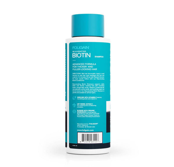 FOLIGAIN Rejuvenating Biotin Shampoo 473ml - FOLIGAIN JAPAN