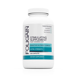 FOLIGAIN Stimulating Supplement For Thinning Hair 120 Caplets - FOLIGAIN JAPAN