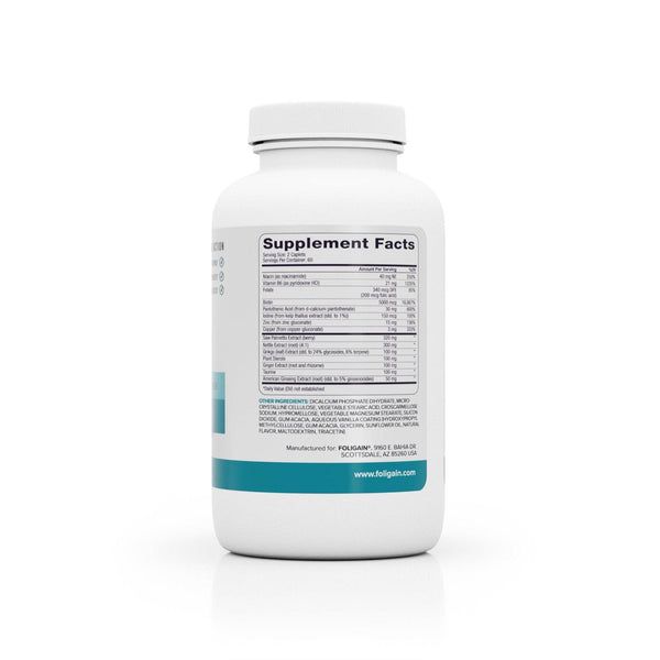 FOLIGAIN Stimulating Supplement For Thinning Hair 120 Caplets - FOLIGAIN JAPAN