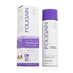 FOLIGAIN Triple Action Conditioner For Thinning Hair For Women with 2% Trioxidil - FOLIGAIN JAPAN