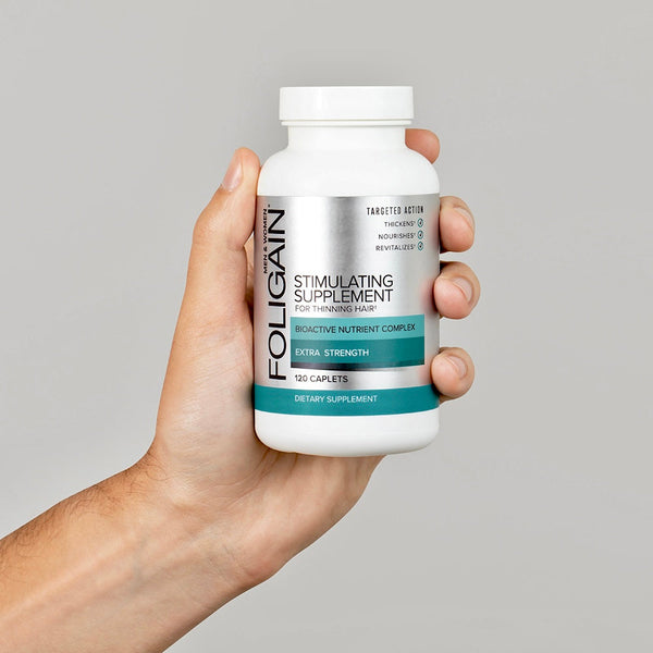 FOLIGAIN Stimulating Supplement For Thinning Hair 120 Caplets - FOLIGAIN JAPAN