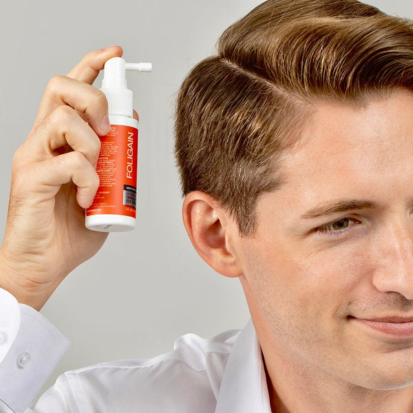 FOLIGAIN Triple Action Complete Formula For Thinning Hair For Men 10% Trioxidil - FOLIGAIN JAPAN