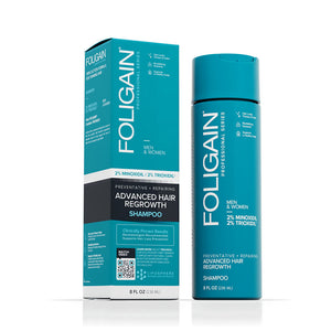 FOLIGAIN Advanced Hair Regrowth Hair Shampoo Minoxidil 2% - FOLIGAIN JAPAN