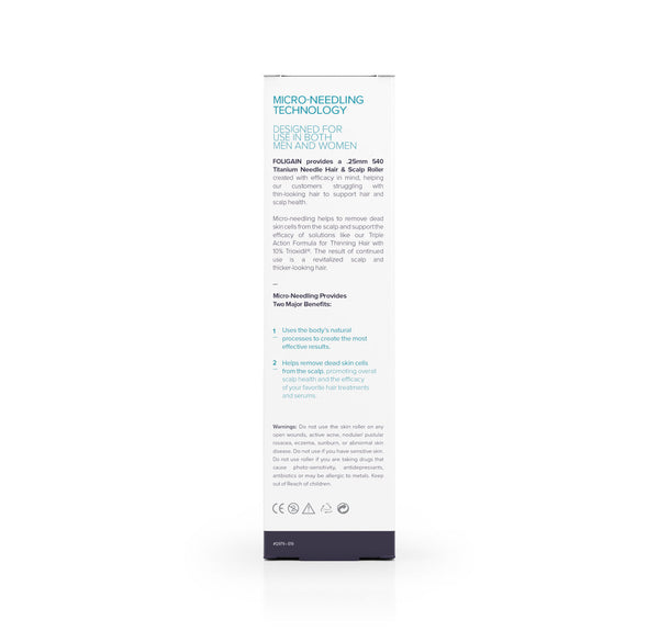 FOLIGAIN Hair & Scalp Roller 0.25 Titanium Needles - FOLIGAIN JAPAN